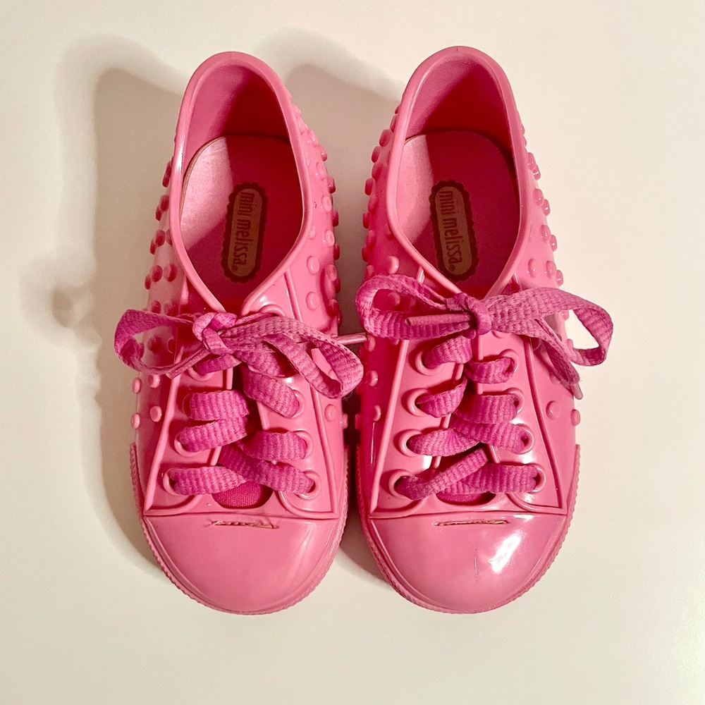 Pink Mini Melissa Shoes 7C Toddler